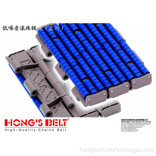 Beverage Industry Straight Roller Plastic Chain (254mm)